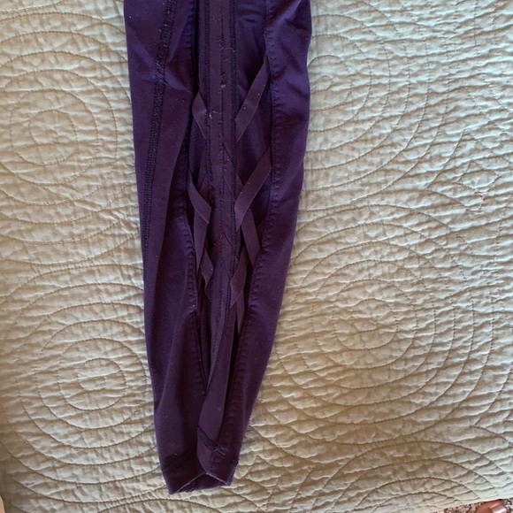 Lulu lemon blue leggings - Picture 3 of 4